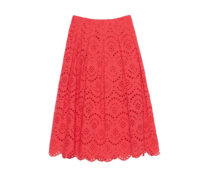 Musthave: Midi skirts, rokken, midirokken. Trends lente 2015: kleurrijke midiskirts, midirokken, halflange rokken en meer. Ontdek deze hier van Zara tot Suno.