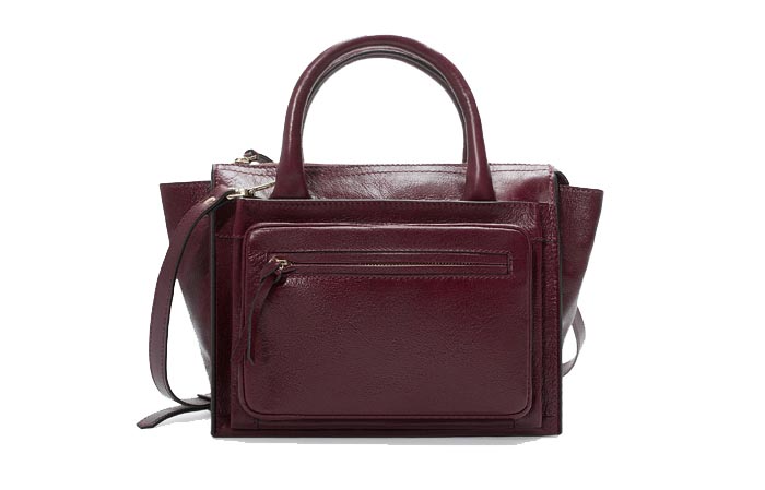 Zara kopieert Céline Luggage Bag. Modeketen Zara heeft zich weer laten inspireren door een tas. Dit keer is het de beurt aan de Céline Luggage Bag.